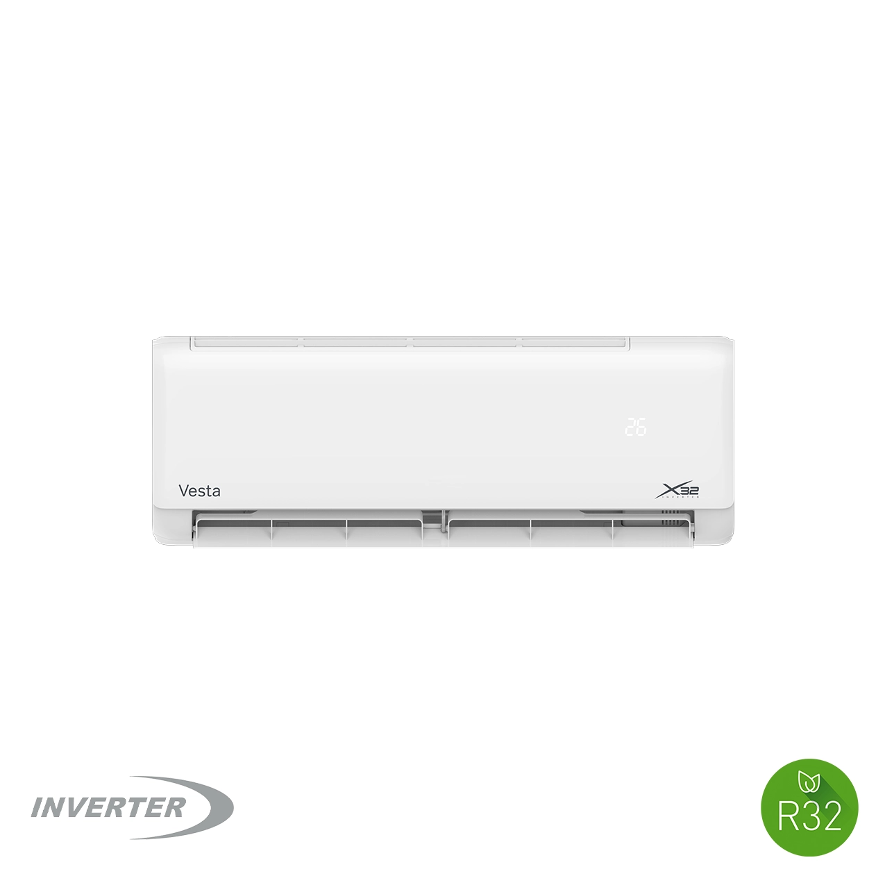 Aire acondicionado split muro Inverter 12000 BTU X32- VESTA